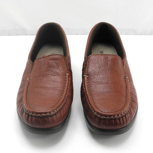 SAS Tripad Comfort Chestnut Brown Slip-On Leather Loafers - Women's Size 7.5 M - Picture 3 of 7